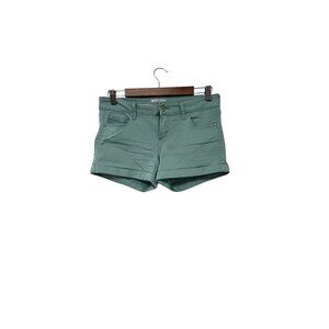Celebrity Pink Womens Mint Green Denim Shorts Size S